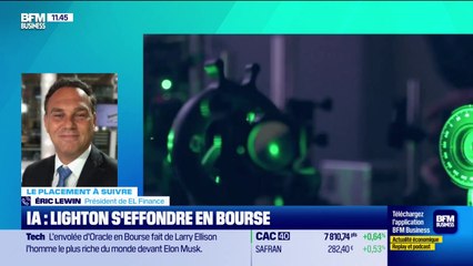 Le placement à suivre : IA, LightOn s'effondre en Bourse - 11/09