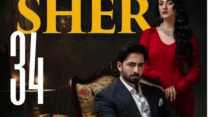 Sher Episode 34 | Danish Taimoor's Stunning Performance 🌟