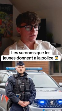 Les surnoms que les jeunes donnent à la police 👮 #classement #quiz #quizz #police #polices