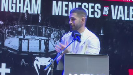 Rueda de prensa de Ilia Topuria, presentación de WOW 22