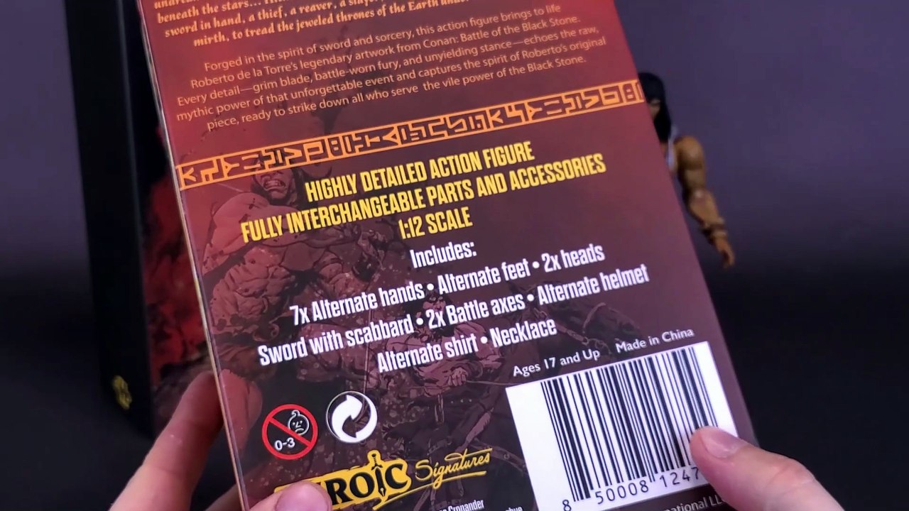 Heroic Signatures Conan Battle Of The Black Stone Conan Limited Edition Deluxe Figure Review