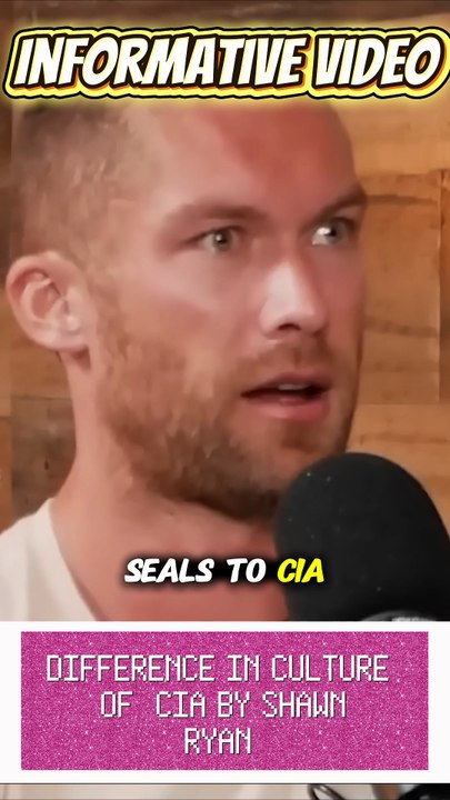 Difference in Culture of  CIA By Shawn Ryan