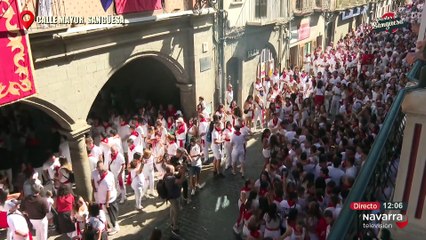 Cohete Fiestas de Sangüesa 11/09/2025 Parte 2