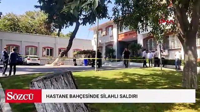 Zeytinburnu'nda hastane bahçesinde silahlı saldırı