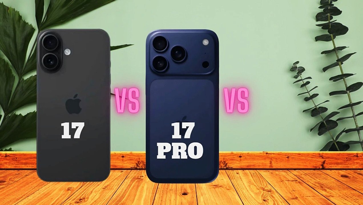 iPhone 17 Pro Max vs iPhone 17 Pro vs iPhone 17 🔥 Full Specs Comparison!