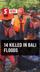 Bali floods kill 14, search continues for two missing persons