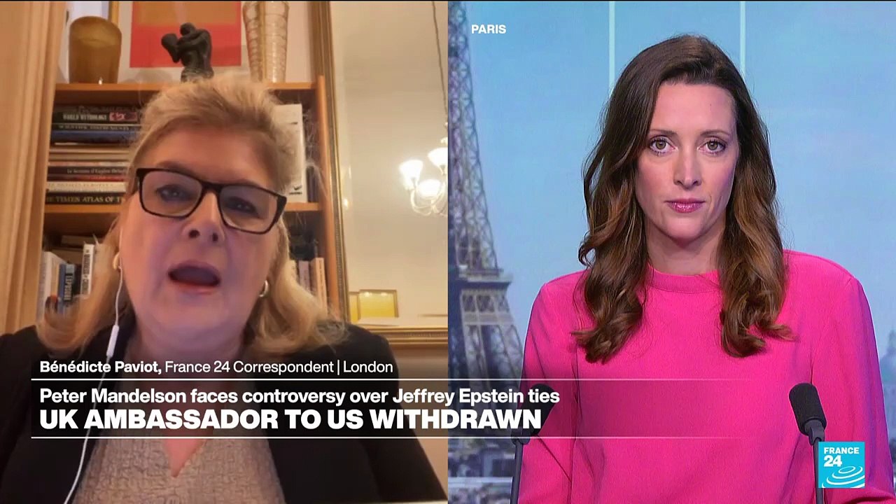 PM Starmer sacks ambassador to the US over links to Epstein