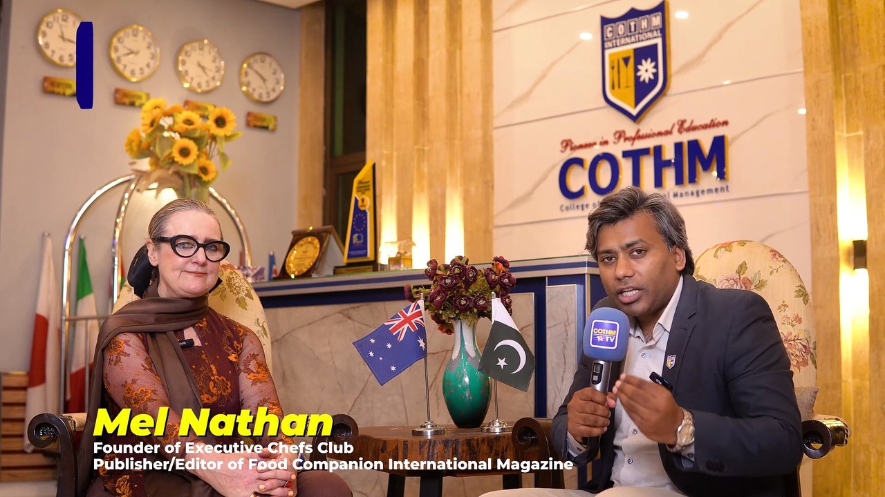 Executive Chefs Club Australia Founder Mel Nathan Deeply Inspired by Pakistan’s Beauty, Hospitality & Cuisine!