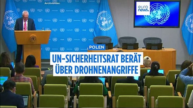 Nach Russlands Drohnenangriff: Polen fordert Sitzung des UN-Sicherheitsrats