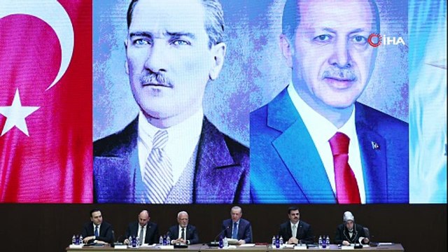 AK Parti MKYK, Cumhurbaşkanı ve AK Parti Genel Başkanı Recep Tayyip Erdoğan başkanlığında toplandı