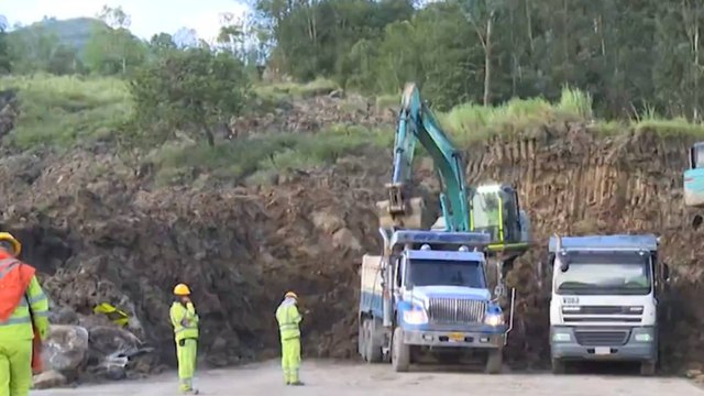 Grave panorama en la vía al Llano: varias familias tuvieron que ser evacuadas