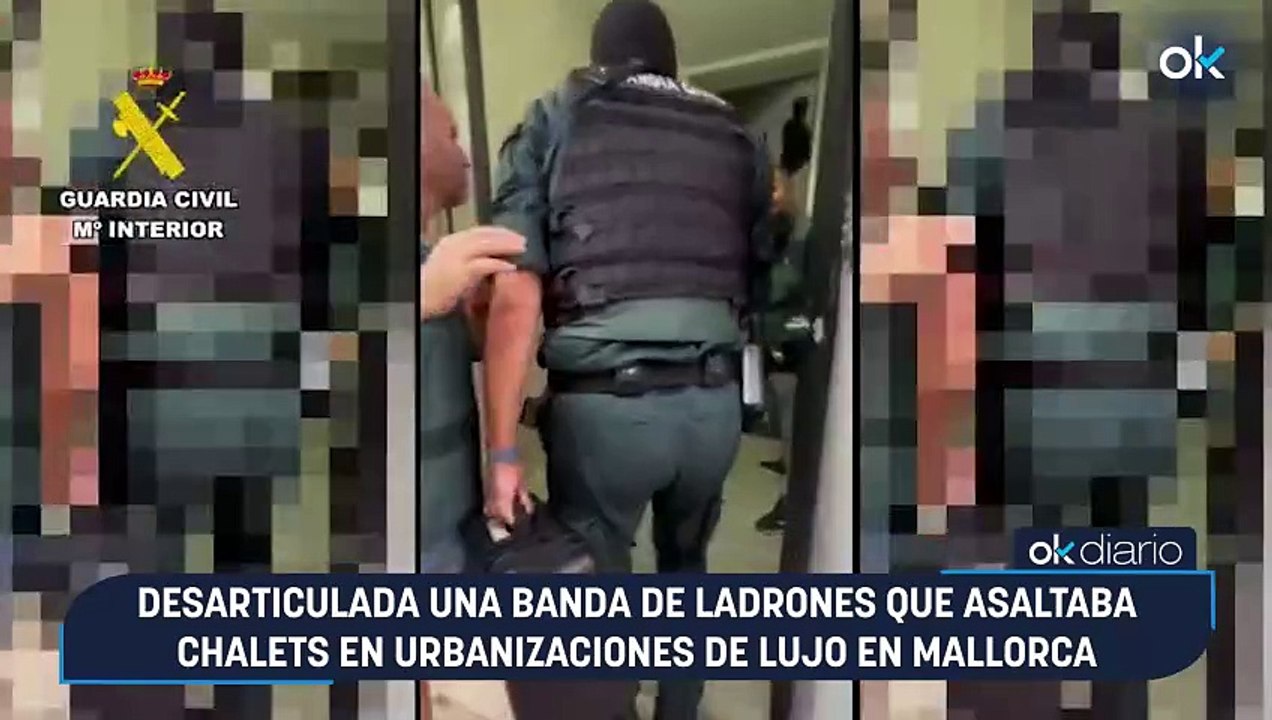Desarticulada una banda de ladrones que asaltaba chalets en urbanizaciones de lujo en Mallorca
