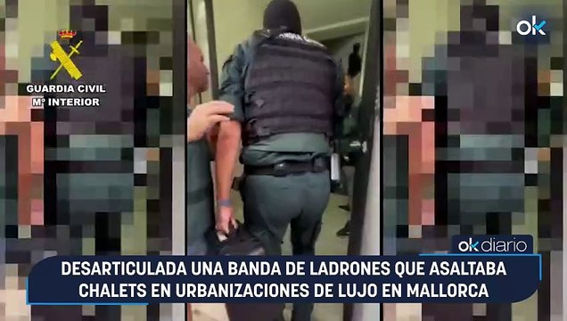 Desarticulada una banda de ladrones que asaltaba chalets en urbanizaciones de lujo en Mallorca