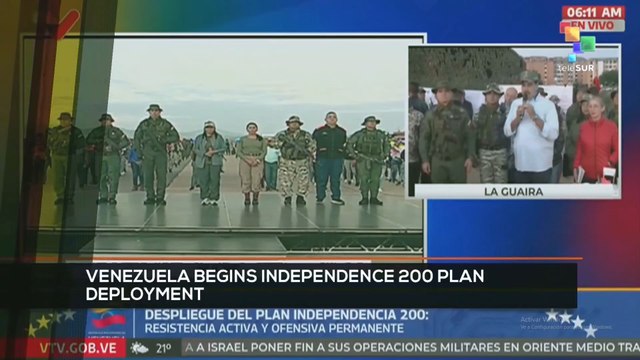 FTS 8:30 11-09: Venezuela begins Independence 200 Plan deployment