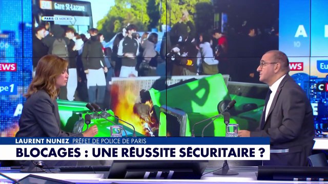 «Le mouvement 'bloquons tout' est un échec» : Laurent Nuñez, préfet de police de Paris, dresse un bilan de la mobilisation