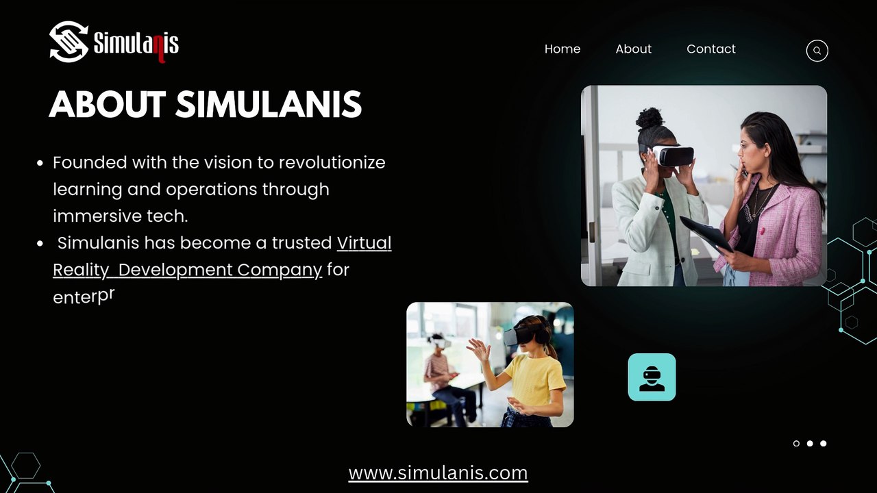 VR Development Company | simulanis.com