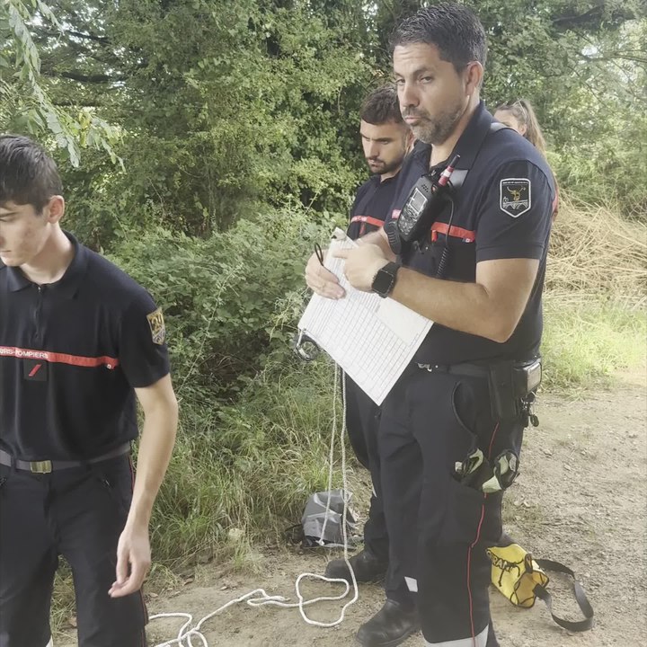Exercice SDIS 30 à Sommières (Gard)