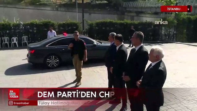 Tülay Hatimoğulları ve Tuncer Bakırhan Özgür Özel’i ziyaret etti
