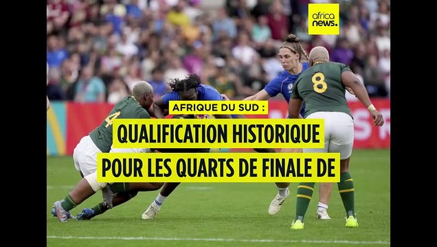 Coupe du monde féminine de rugby : l'Afrique du Sud en quart de finale
