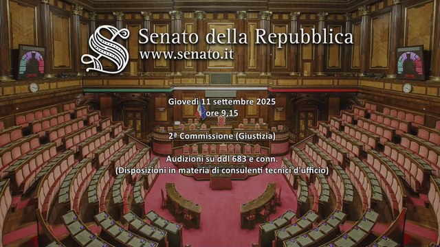 Roma - Consulenti tecnici d'ufficio (11.09.25)