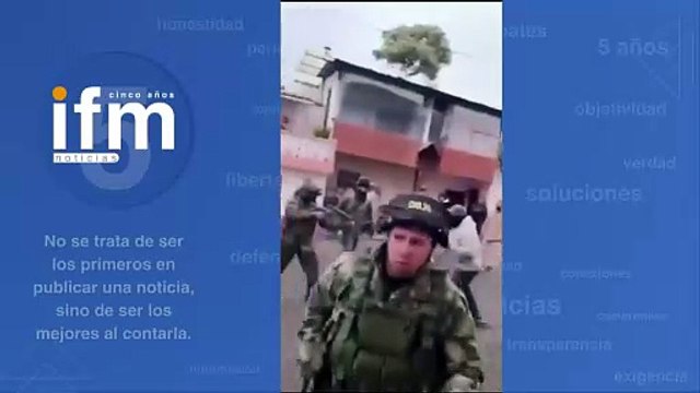 Nueva asonada contra Ejército y Policía en Ipiales, Nariño
