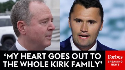 'Horrified': Adam Schiff Decries Charlie Kirk's Assassination As 'Horrible Act Of Violence'