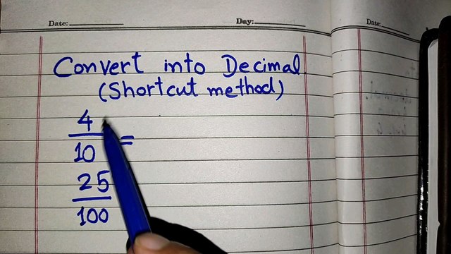 How to Convert Fractions to Decimals without Long Division | Fractions to Decimals