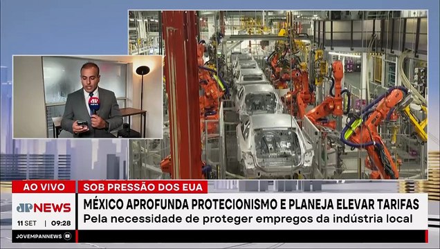 México planeja elevar tarifas para setor de automóveis e tecnologia