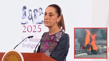 Claudia Sheinbaum se solidariza con los afectados en la explosión de la Pipa de Gas: "Estamos apoyando en todo lo que se necesita"