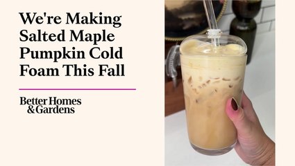 How to Make Pumpkin Cream Cold Brew
