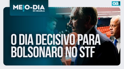 O dia decisivo para Jair Bolsonaro no STF | Meio-Dia em Brasília - 11/09/2025