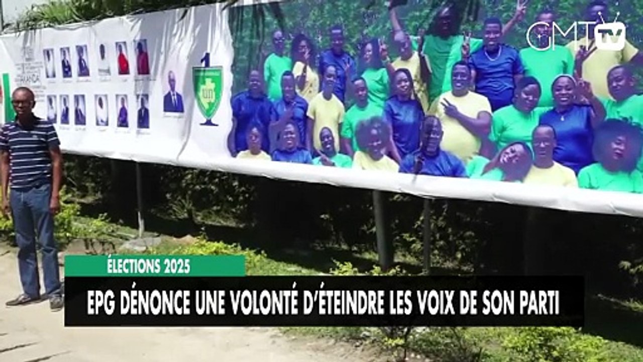 [#Reportage] Élections 2025 : EPG dénonce une volonté d’éteindre les voix de son parti