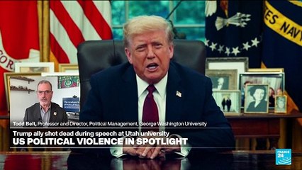 Trump ‘threw gasoline on the fire’ amid growing political violence, expert says