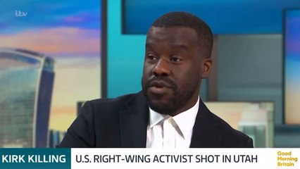 Good Morning Britain Guest Sparks Fury As He Compares Charlie Kirk To KKK Hours After Fatal Shooting