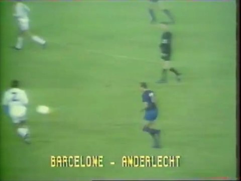 BARCELONE - ANDERLECHT - 1978 - SAISON 1978/1979 -