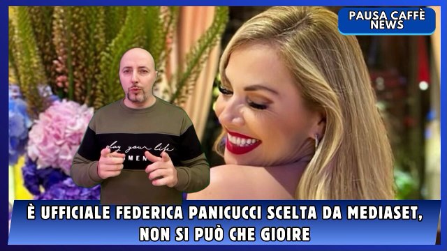 È ufficiale Federica Panicucci scelta da Mediaset, non si può che gioire