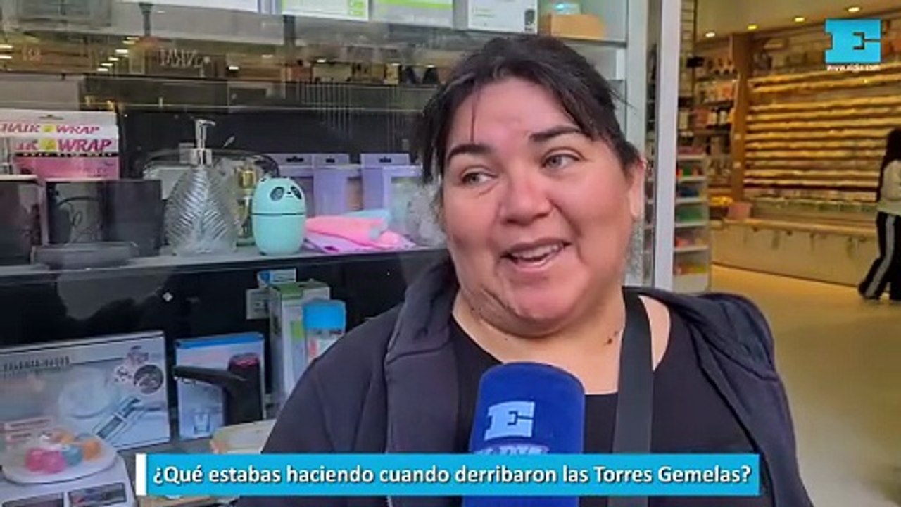 ¿Qué estabas haciendo cuando derribaron las Torres Gemelas?