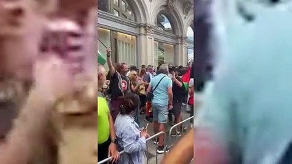 Tensión en la Meta de Valladolid: Enfrentamiento con Banderas en la Contrarreloj 🇪🇸✡️