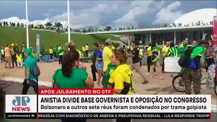 Anistia divide Congresso após condenação de Bolsonaro; especialista analisa cenário