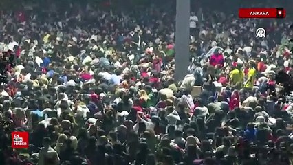 A Milli Basketbol Takımı’nın final karşılaşması dev ekrandan izlendi