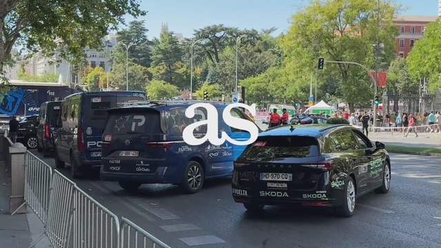 CRONOLOGÍA de los DISTURBIOS en la ÚLTIMA ETAPA de LA VUELTA por MANIFESTACIONES PRO PALESTINA