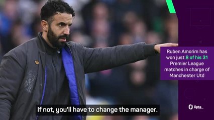 'I'm not going to change' - Amorim