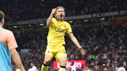 Primer gol de Luka Modrić con el Milan