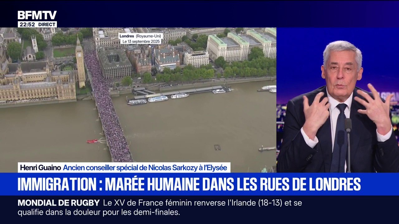 Manifestation anti-immigration à Londres: pour Henri Guaino, ancien conseiller spécial de Nicolas Sarkozy, "cette manifestation est imaginable en France et dans toute l'Europe"