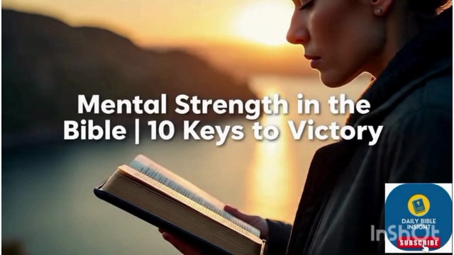 Mental Strength Scriptures: Powerful Bible Verses for Peace, Encouragement & Unshakeable Faith #bible#secret#bibleverses