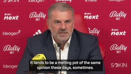 'What's the point?' - Postecoglou defends style of play
