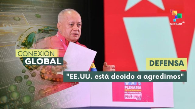 Cabello: Venezuela no se quedará de brazos cruzados ante las amenazas