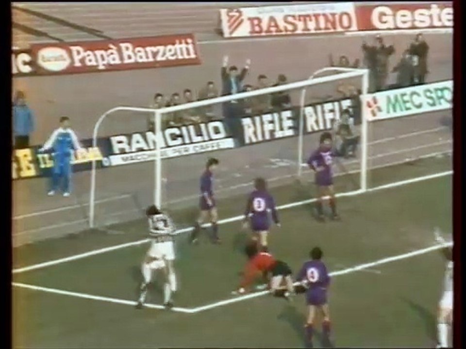 JUVENTUS TURIN - FIORENTINA - 1983 - SAISON 1982/1983 -