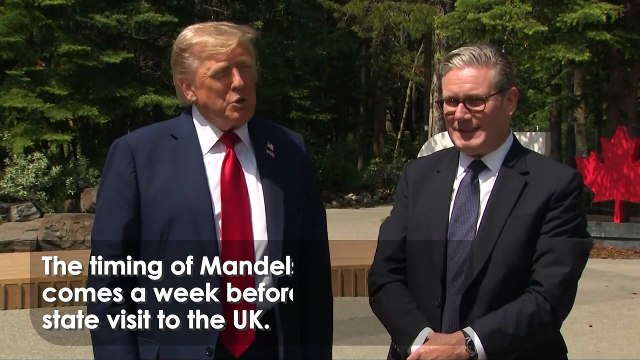 Mandelson sacked as US ambassador over Epstein friendship