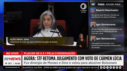 Cármen Lúcia inicia voto e destaca responsabilidade e igualdade perante a lei